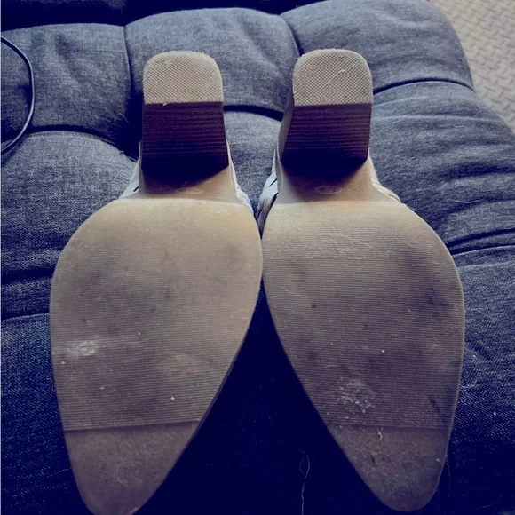 Universal Threads Tan Mules - Picture 3 of 3